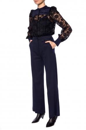 Transparent pleated top, zdjęcie 2 Transparent pleated top od See By Chloe